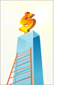 Corporate Ladder illustration