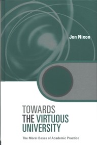 "Towards the Virtuous University" - book cover